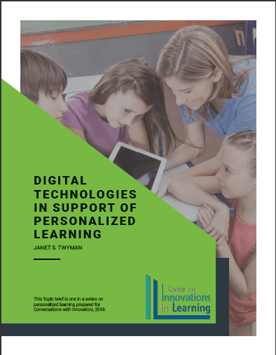 Digital Technologies in Support of Personalized Learning